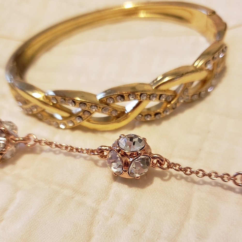 Kate Spade Lady Marmalade Bracelet Rose Gold Classic Designer Celeb Style - Picture 12 of 15